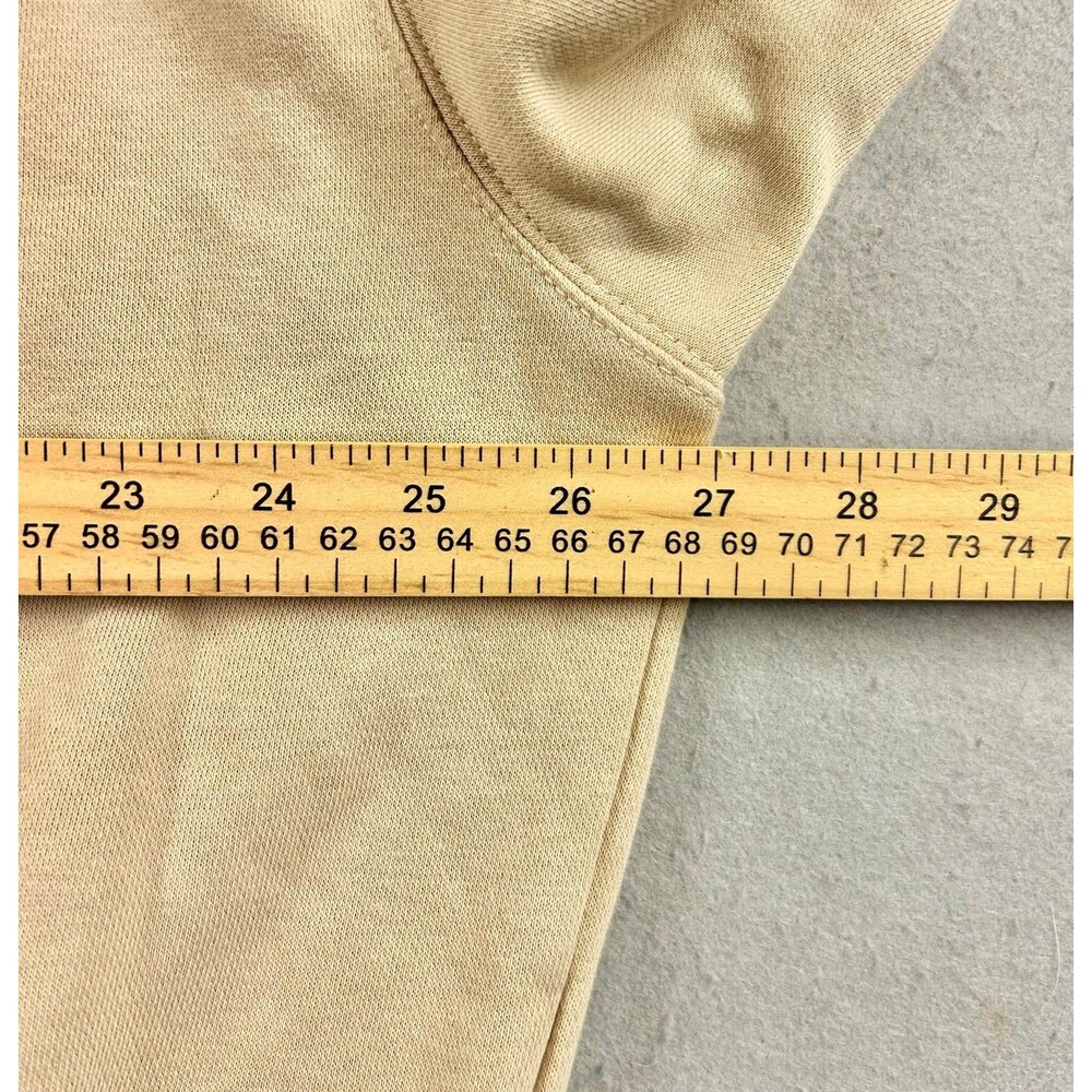 Nike Women’s Phoenix Fleece Oversized Tan Crewneck Sweatshirt Pullover 1x - Picture 10 of 12
